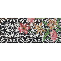 Стекло Bisazza Decori In Tecnica Artistica Tulips A 10x10 120.5x290.5
