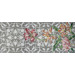 Стекло Bisazza Decori In Tecnica Artistica Tulips Grey Single 10x10 120.5x290.5