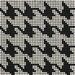 Стекло Bisazza Decori Opus Romano Pie De Poule Nero 29.3x29.3