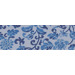 Стекло Bisazza Decori Opus Romano Summer Flowers Blue A 263.7x87.9
