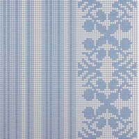 Стекло Bisazza Decori Opus Romano Wallpaper Blue 87.9x87.9