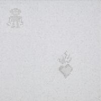 Стекло Bisazza The Crystal Collection Hearts And Robots White 0.97x0.97