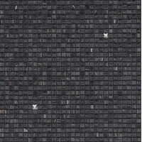 Стекло Bisazza The Crystal Collection Rain Black 32.2x32.2