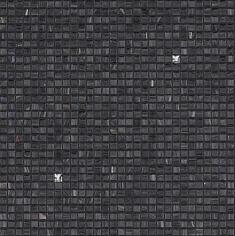 Стекло Bisazza The Crystal Collection Rain Black 32.2x32.2