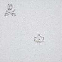 Стекло Bisazza The Crystal Collection Skulls And Crowns White 0.97x0.97