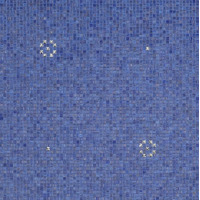 Стекло Bisazza The Crystal Collection Stars Blue 64.7x64.7
