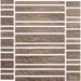 Стекло Casa Dolce Casa Vetro 04 Tortora Lux Modulo Listello Dritto 21x25