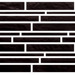 Стекло Casa Dolce Casa Vetro 07 Carbone Mod. Listello Sfalsato 21x25