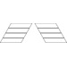 Керамогранит Casalgrande Padana Country Wood Chevron Tortora A 31x29.5