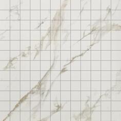 Керамогранит Casalgrande Padana Marmoker Mosaico Statuario Oro Lucido 30x30