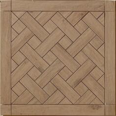 Керамогранит Casalgrande Padana Tavolato Cassettone A Marrone Chiaro 60x60
