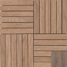 Керамогранит Casalgrande Padana Tavolato Quadrotte Marrone Medio 30x30