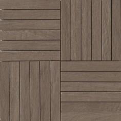 Керамогранит Casalgrande Padana Tavolato Quadrotte Marrone Scuro 30x30