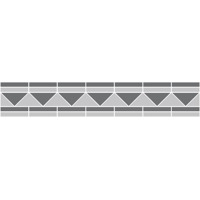 Керамогранит CE.SI Art Deco Bordure 5 17.5x28