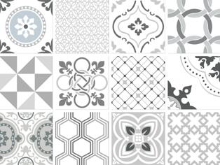 Керамогранит CE.SI Epoque Rapsodia 12 Decori 20x20