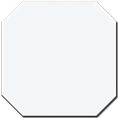 Керамогранит CE.SI Ottagono Bianco 20x20