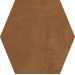 Керамогранит Cedit Metamorfosi Corten Ossidato Esagono 24x35