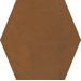Керамогранит Cedit Metamorfosi Corten Patinato Esagono 24x35