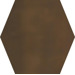 Керамогранит Cedit Metamorfosi Ottone Patinato Esagono 24x35