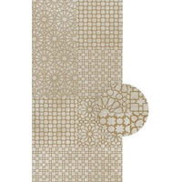 Керамогранит Cedit Tesori Decoro Monile Bianco Oro Ret 120x240