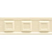 Керамика Ceramiche Grazia Boiserie Square Beige Matt 6.5x20