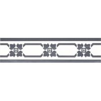 Керамика Ceramiche Grazia Cottage Listello Nero 5x20