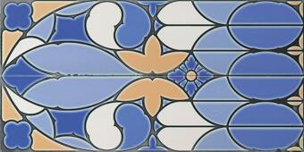 Керамика Ceramiche Grazia Venice Pannello Fenice Cobalt Craquele 40x80
