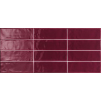 Керамика Cerdisa Brick Inspiration Burgundy Pattern Gloss 10x30