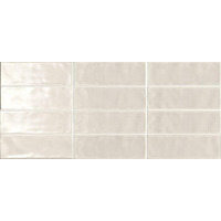 Керамика Cerdisa Brick Inspiration Cream Pattern Gloss 10x30
