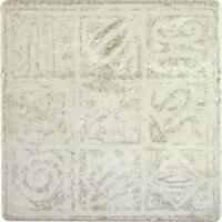 Керамогранит Cerdomus Durango Bassorilievo 1-4 Bianco 20x20