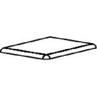 Керамогранит Cerdomus Pietra Di Assisi Bullnose Bnoc Rosso 20x20