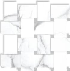Керамогранит Cerdomus Statuario Bianco Contrasti con Tozzeti Piombo 30x30