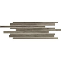 Керамогранит Cerim Hi Wood Dark Oak Modulo Listello Sfalsato Lucido 15x40