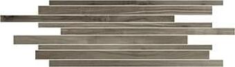 Керамогранит Cerim Hi Wood Dark Oak Modulo Listello Sfalsato Lucido 15x40