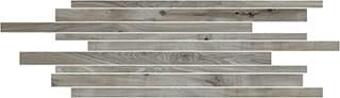 Керамогранит Cerim Hi Wood Smoke Grey Modulo Listello Sfalsato Lucido 15x40
