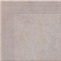 Керамогранит Cerrad Cottage Ступень Угловая Salt 30x30