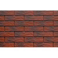 Cerrad Elewacja Burgund Rustiko С Оттенком 6.5x24.5