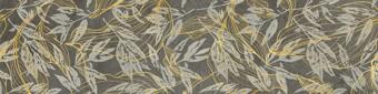 Керамогранит Cerrad Softcement Graphite Poler Decor Flower 29.7x119.7