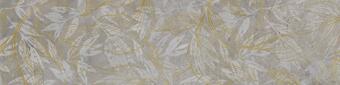 Керамогранит Cerrad Softcement Silver Decor Flower Rect 29.7x119.7