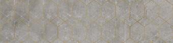 Керамогранит Cerrad Softcement Silver Decor Geo Rect 29.7x119.7
