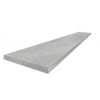 Керамогранит Coliseumgres Astro Silver Scalino Angolo Sx 33x120