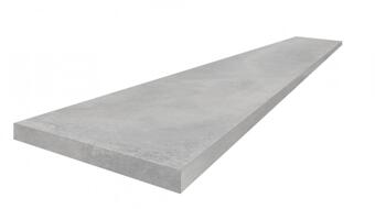 Керамогранит Coliseumgres Astro Silver Scalino Angolo Sx 33x120