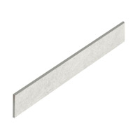 Керамогранит Coliseumgres Astro White Battiscopa 7.2x60