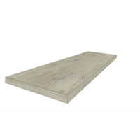 Керамогранит Coliseumgres Brenta White Scalino Angolo Sx 33x90