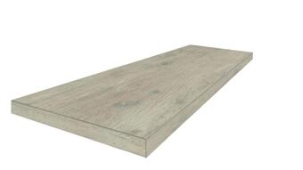 Керамогранит Coliseumgres Brenta White Scalino Angolo Sx 33x90