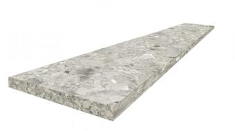 Керамогранит Coliseumgres Brera Grey Scalino Angolo Dx 33x120