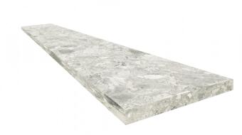 Керамогранит Coliseumgres Brera White Scalino Angolo Sx 33x120