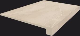 Керамогранит Coliseumgres Capri Bianco Scalino Frontale 33x45