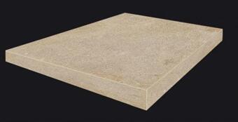 Керамогранит Coliseumgres Cervinia Sabbia Scalino Angolo Sx 33x45
