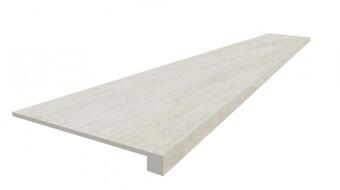 Керамогранит Coliseumgres Contea White Scalino Front 33x120